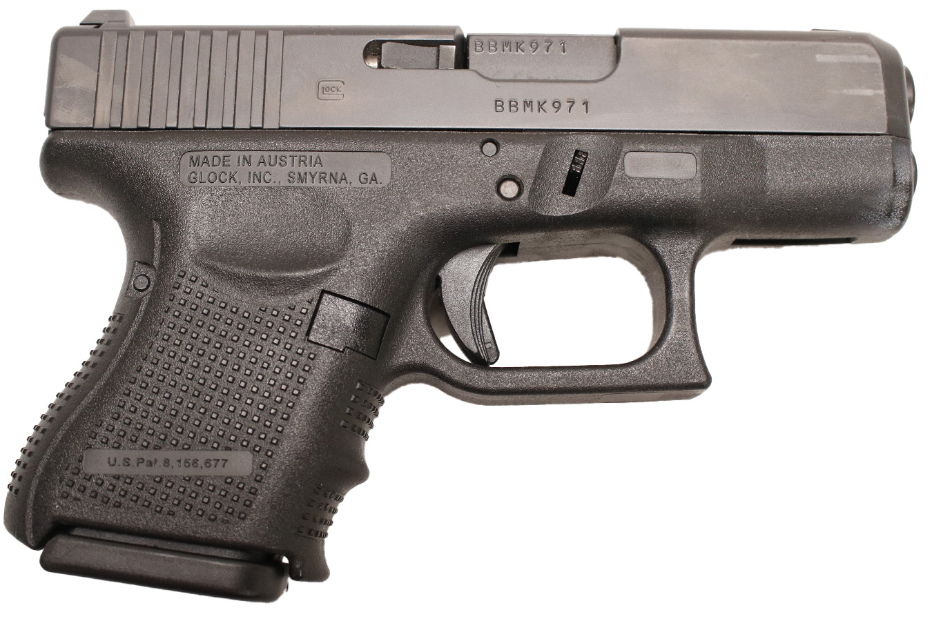 GLOCK 26 Gen4 9mm Police Trade-in Pistols